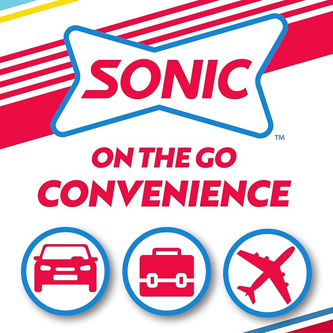 Sonic Singles To Go Powdered Drink Mix, Cherry Limeade, 6 Sticks Per Box, 12 Boxes (72 Sticks Total)