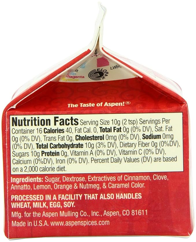 Aspen Mulling Cider Spices, Original Blend, 5.65-Ounce Carton