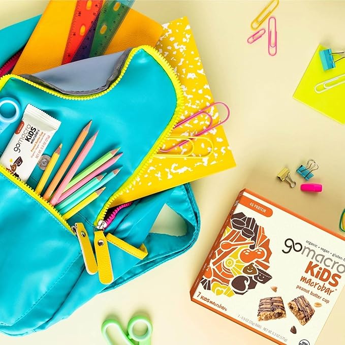GoMacro Kids MacroBar ??5 Flavor Assortment - (0.90 Ounce Bars, 28 Count)