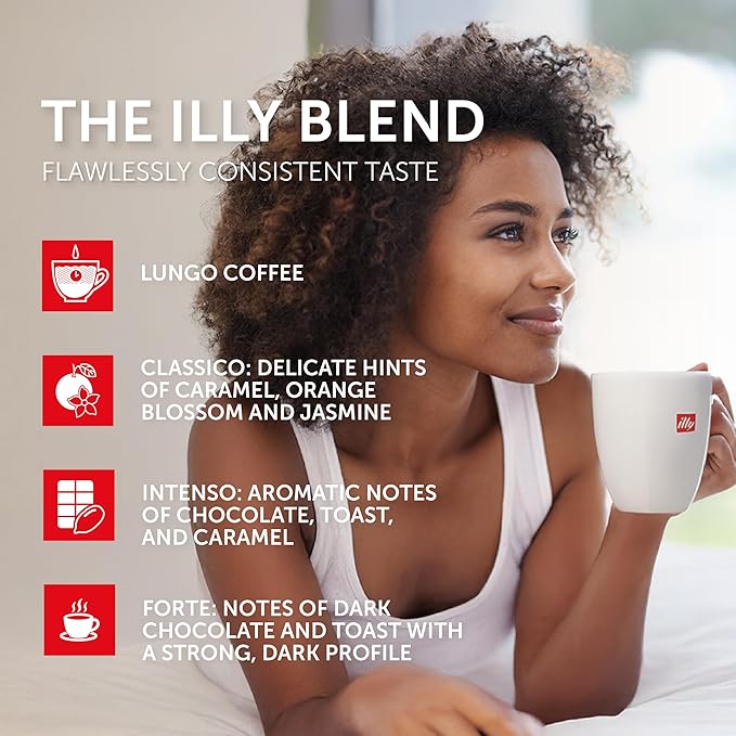 illy Aluminum Espresso Capsules - Compatible with Nespresso Machines - Classico, Forte, Intenso