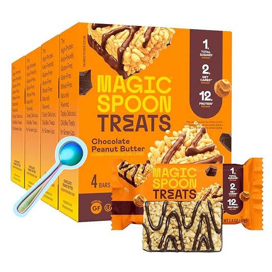MAGIC SPOON Treats - High Protein, Low Carb, Keto Friendly, Low Sugar, Gluten Free, Crispy Protein