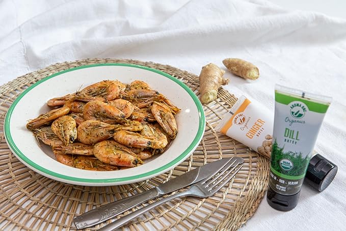 Aroma One Dill Puree Paste - Organic Herb Concentrate for Cooking, Seasoning & Sauces - Fresh