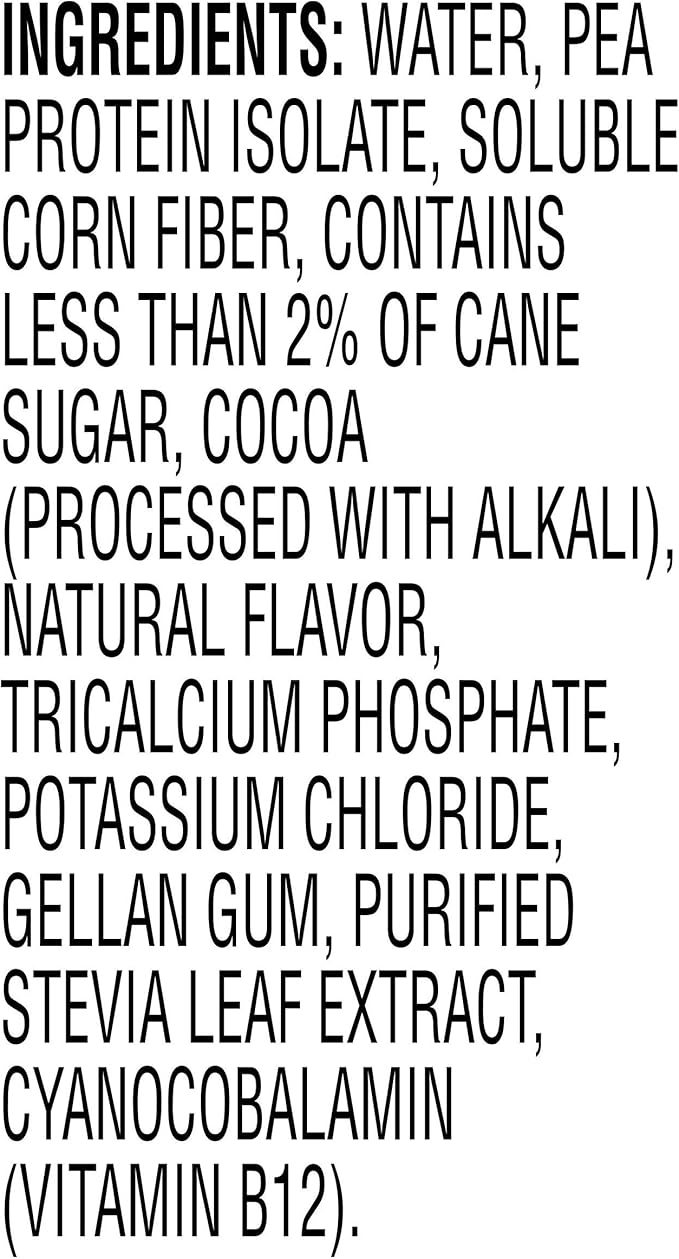 Evolve Plant Based Protein Shake, Double Chocolate, 20g Vegan Protein, Dairy Free, No Artificial
