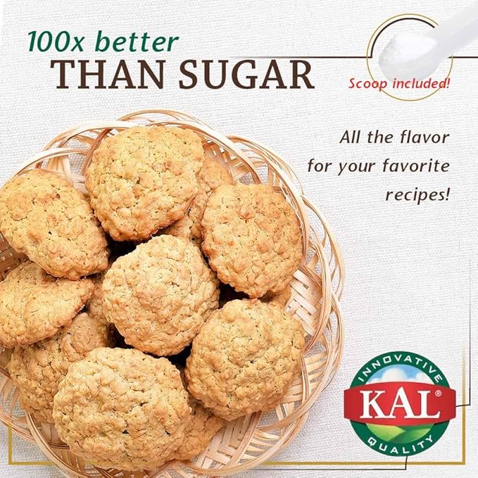 KAL짰 Sure Stevia Extract Powder, 1.3 OZ. | Best-Tasting, Zero Calorie, Low Glycemic | 730 Servings