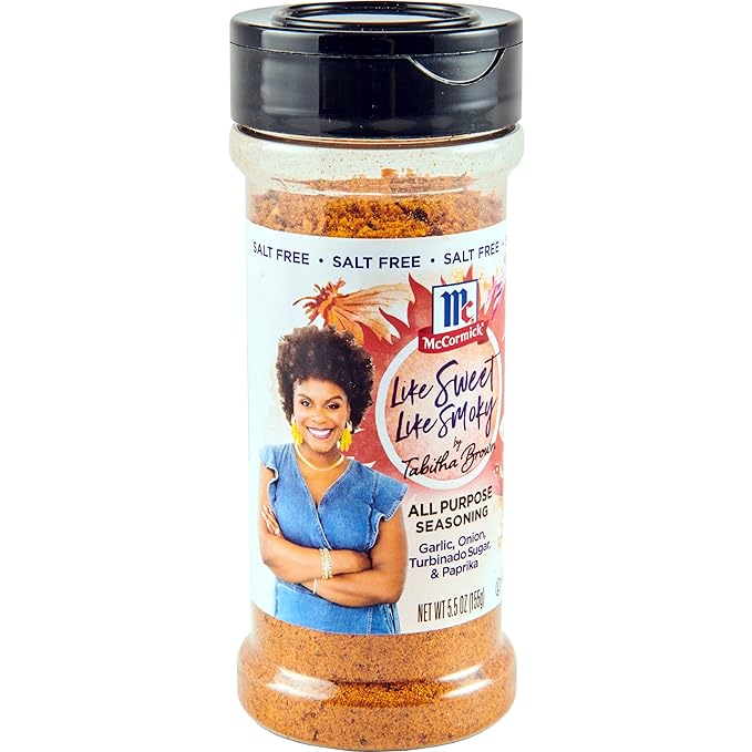 McCormick Like Sweet Like Smoky All Purpose Seasoning by Tabitha Brown, 5.5 oz (Pack of 6)
