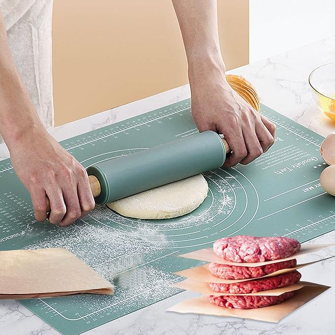 Hamburger Patty Paper Squares - burger paper 500 pieces, 5.5x5.5 in baking paper for burger press