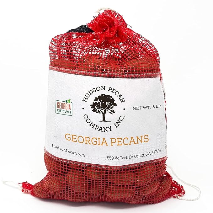 HUDSON PECAN: Georgia Grown Pecans, Classic In-Shell. Family-Owned, Premium Southern Unshelled