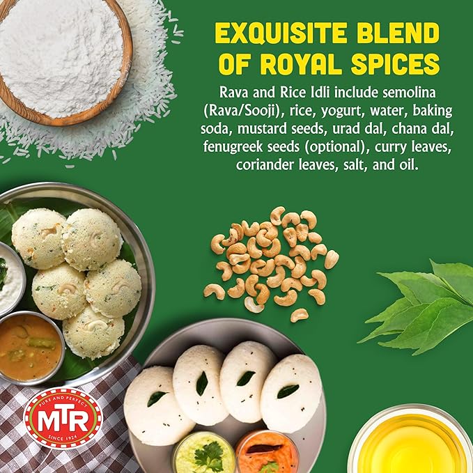 MTR Instant Assorted Mix - Ready to Cook Authentic Indian Breakfast, Lunch, Dinner or Snack Meal