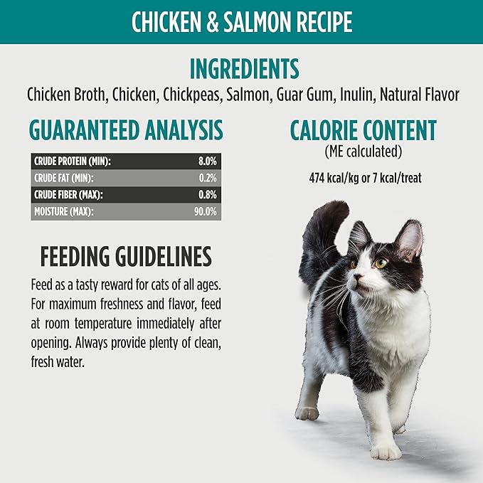 Nulo Freestyle Grain-Free Perfect Purees Premium Wet Cat Treats, Squeezable Meal Topper for