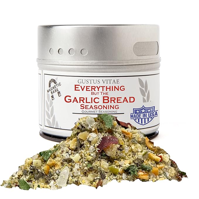 Everything But The Garlic Bread Seasoning | Gourmet Spice Blend | Non GMO, All Natural | Handmade