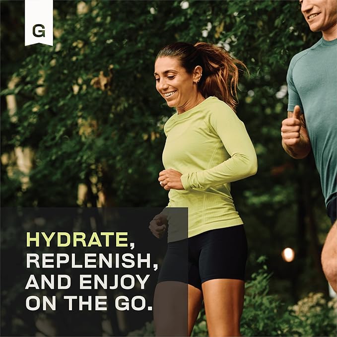 Gainful Hydration Powder Packets, Caffeine Free with Key Electrolytes Magnesium and Sodium, Energy
