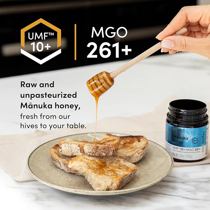 Me Today Manuka Honey, New Zealand Manuka Honey, Authentic, Raw & Unpasteurized Honey | Delicious