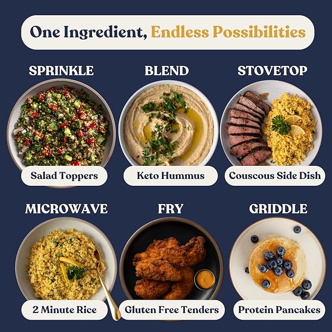 Chef???Kiss Lupin Flakes | 16g Protein, 1g Net Carbs, 15g Fiber | Gluten Free, Low Glycemic, Low