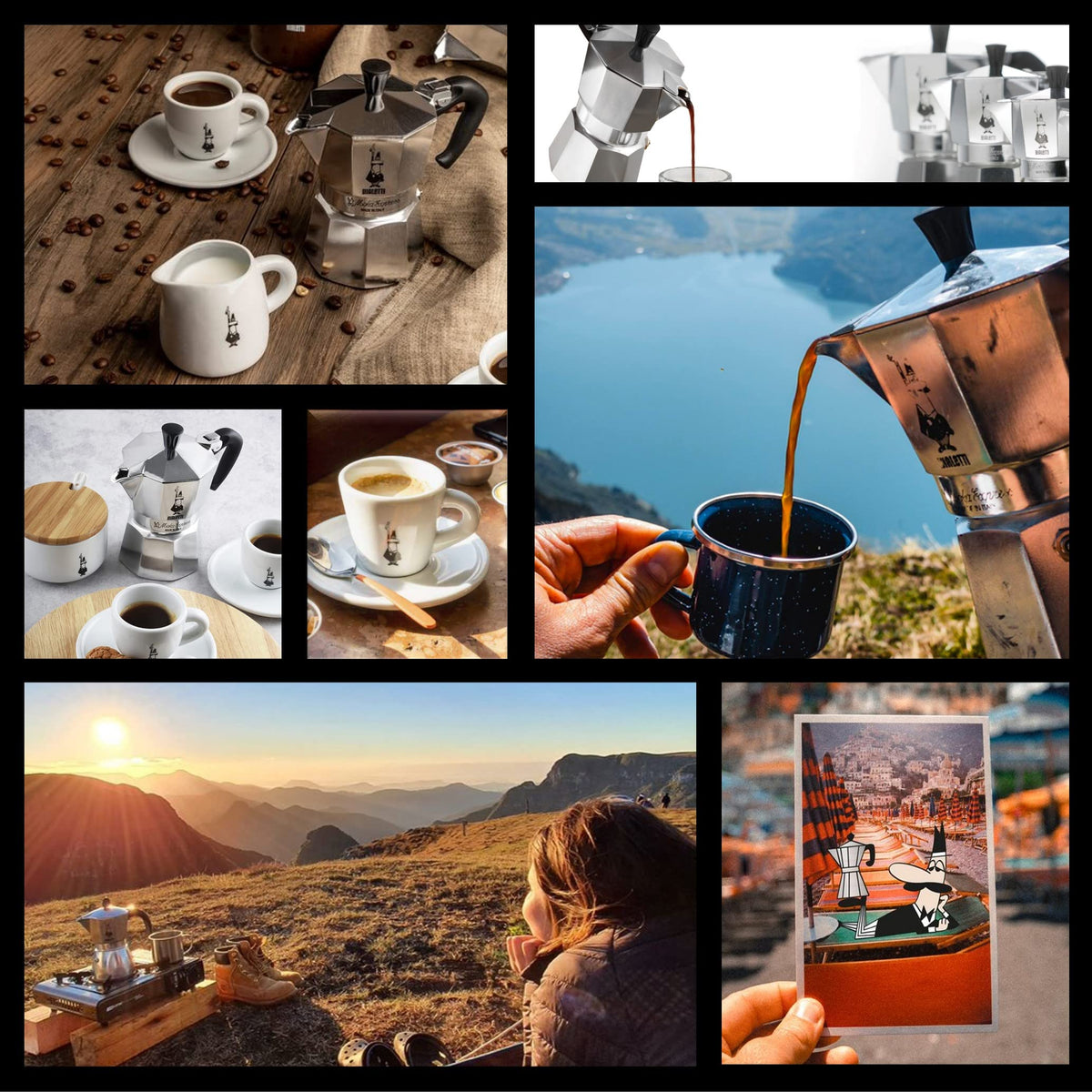 Bialetti - Moka Express: Iconic Stovetop Espresso Maker, Makes Real Italian Coffee, Moka Pot 1 Cup