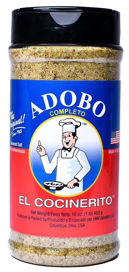 Adobo El Cocinerito | Seasoned Salt Blend | Crafted with Premium Ingredients | Additive-free |