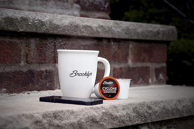 Brooklyn Beans Cyclone Gourmet Coffee Pods - Compatible with Keurig K Cup Brewers Including 2.0