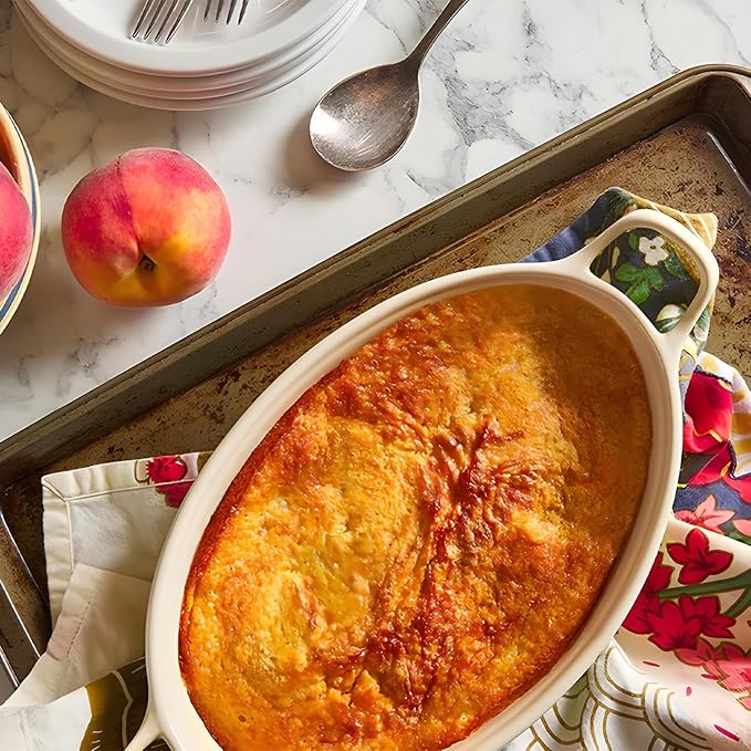 Calhoun Bend Mill Peach Cobbler Mix | Easy to Make Classic Southern Dessert | Versatile Crust Mix