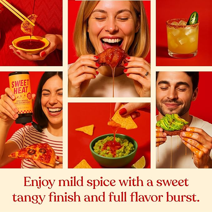 Hot Honey - Sweet Heat 100% Pure New Zealand Raw Manuka Spicy Honey MGO 100+ - Chili-Infused for