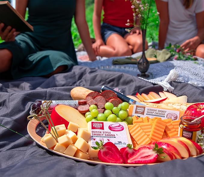 Farmers Market, Gluten Free, Keto, Paleo, Low Sodium, Zero Sugar, Wisconsin Cheese Gift Sets