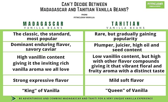 16oz Organic Vanilla Beans Grade A Madagascar Bourbon. Certified USDA Organic. Bulk 6"-8" for