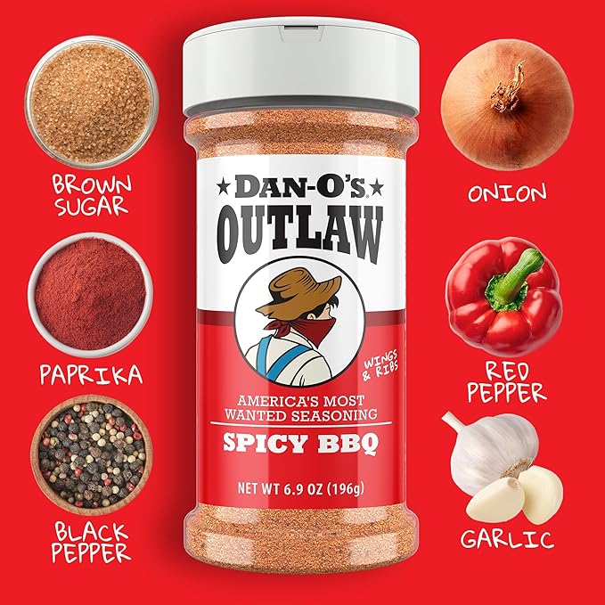 Dan-O's Outlaw Seasoning - Spicy BBQ