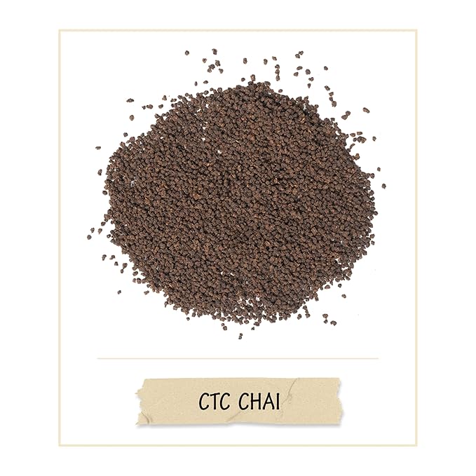 BREWIX, Premium CTC Assam Black Tea (125+ Cups, 8.82oz/250g) Strong and Full Bodied Loose Leaf Tea