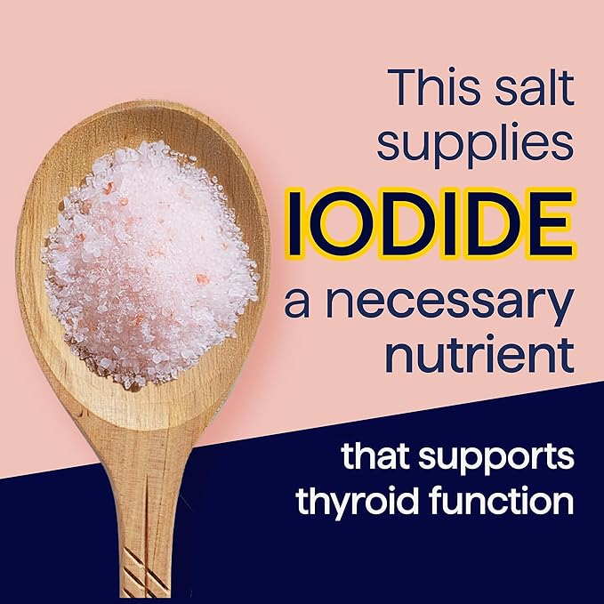 Morton Iodized Himalayan Pink Salt, 22 oz (2 Pack)