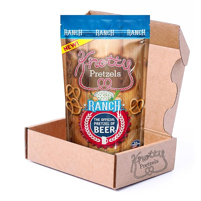 KNOTTY PRETZELS Ranch Pretzels, 7.5 OZ