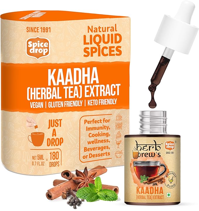 Ginger & Turmeric Herbal Tea Blend With Holy Basil – Includes Cinnamon, Clove & Black Pepper