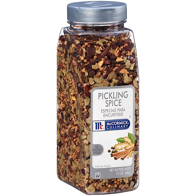 McCormick Culinary Pickling Spice, 12 oz - One 12 Ounce Container of Mixed Pickling Spice, Best for