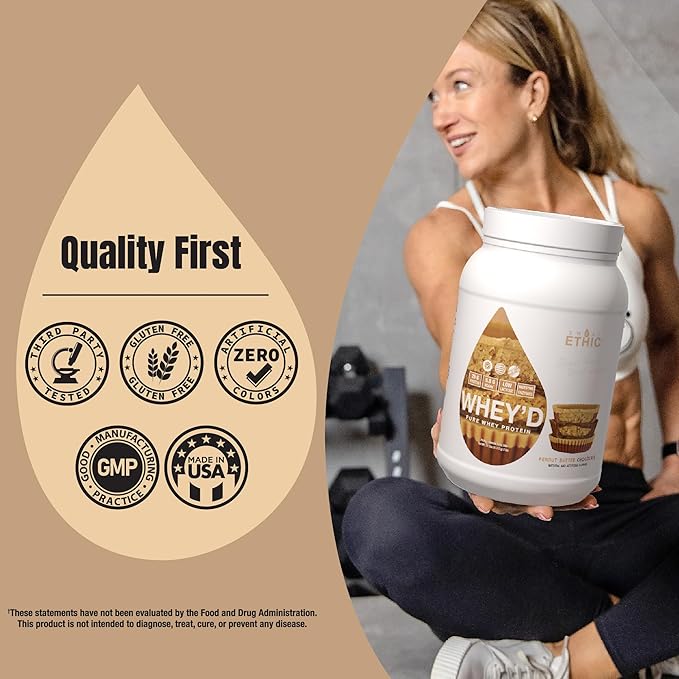 Whey'd Protein Powder, 25G Whey Protein Blend with Concentrate, Isolate & Hydrolysate, Low Lactose