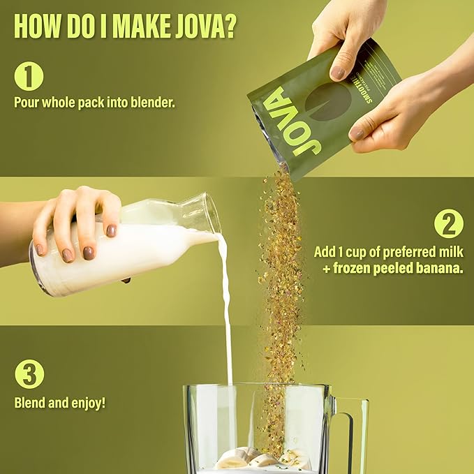 JOVA Smoothie Variety Pack | Nutritious, Delicious & Ready in 1 Minutes | 22g+ Protein