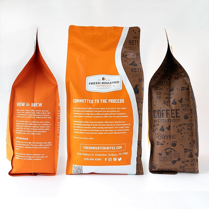 Fresh Roasted Coffee, Organic Papua New Guinea | USDA Organic, 100% Single Origin, Kosher | Medium