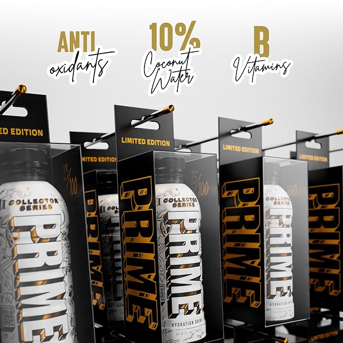 PRIME Hydration Collector Series, Sports Drinks, Electrolyte Enhanced for Replenishing Fluids