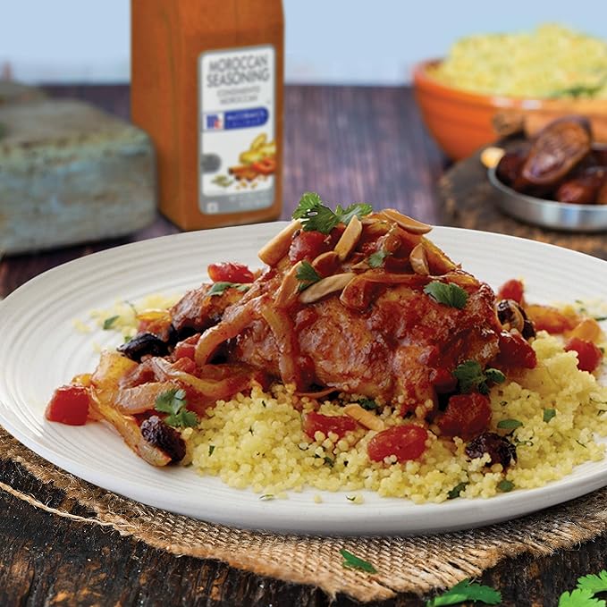 McCormick Culinary Moroccan Seasoning, 16 oz - One 16 Ounce Container Moroccan Spice Blend with