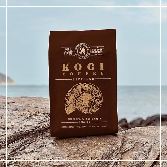 The Younger Brothers Trading Co. Kogi Coffee | Indigenous Wild Grown Whole Bean | Ethically Sourced