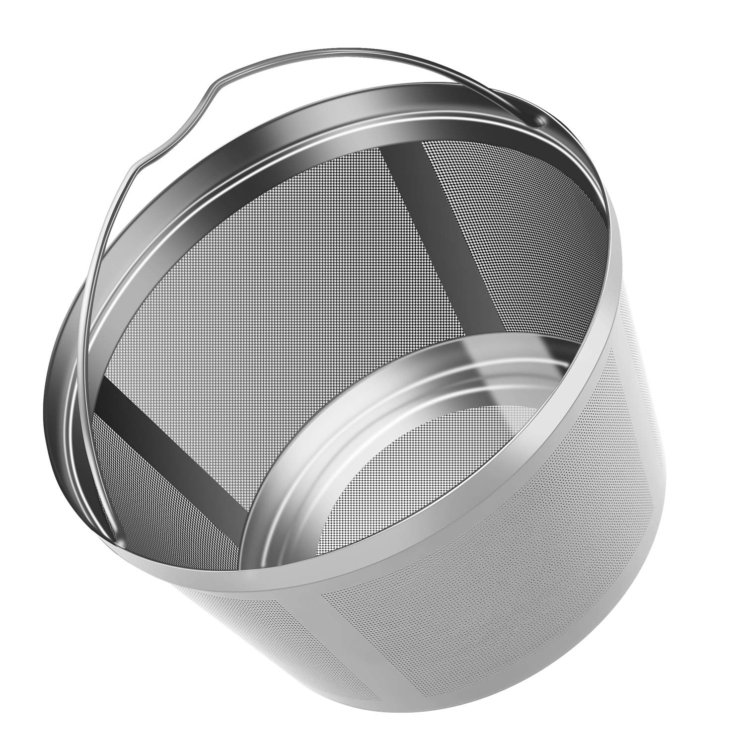 Stainless Steel Reusable Coffee Filters Basket 8 12 Cup Sturdy Permanent Coffee Filter fit for Mr.
