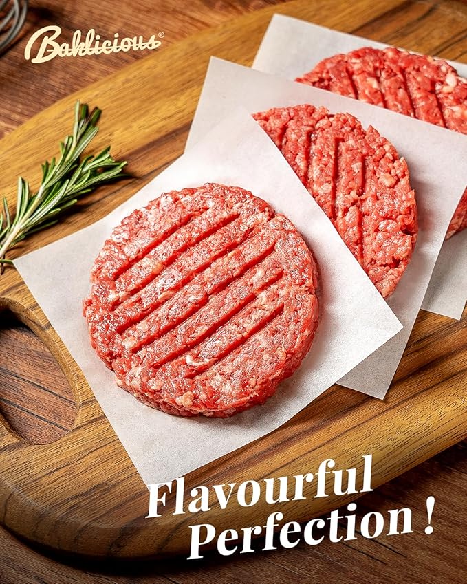 Baklicious Hamburger Patty Paper ??1100Pcs of 5.5"x5.5" Non-Stick Patty Paper Squares ??Craft