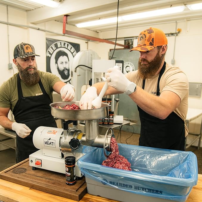 Bearded Butchers Hot Italian Seasoning, 8 oz ??Seasons Up to 25 lbs of Meat ??Spicy Flavor with Red