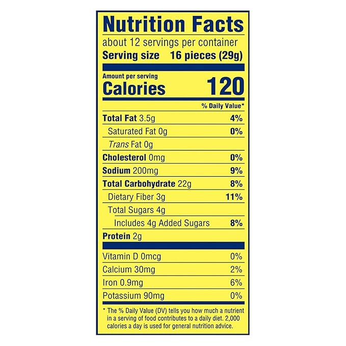 Wheat Thins Reduced Fat Snacks, Whole Grain Wheat Crackers, Bulk Snack Crackers, Family Size, 6