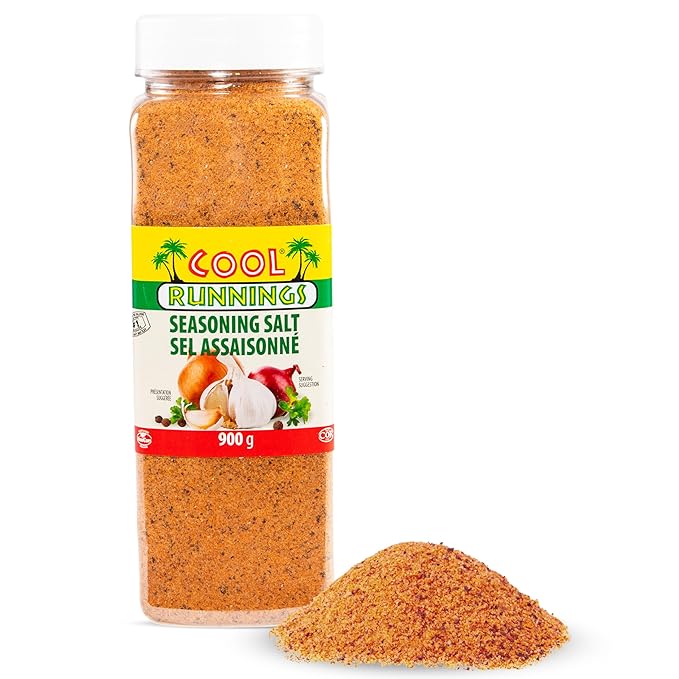 Cool Runnings Seasoning Salt 900g - Perfect for Enhancing Meats, Fries, Vegetables, and Snacks such