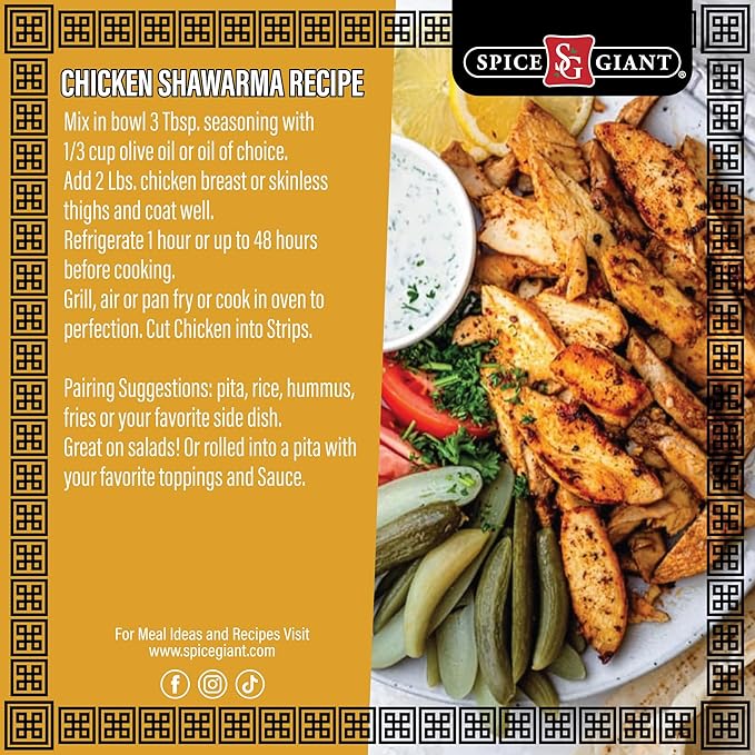 Shawarma Seasoning (5LB Chicken Shawarma)