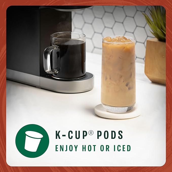 Starbucks K-Cup Coffee Pods, Smoked Butterscotch Flavored for Keurig Makers, 100% Arabica, Limited