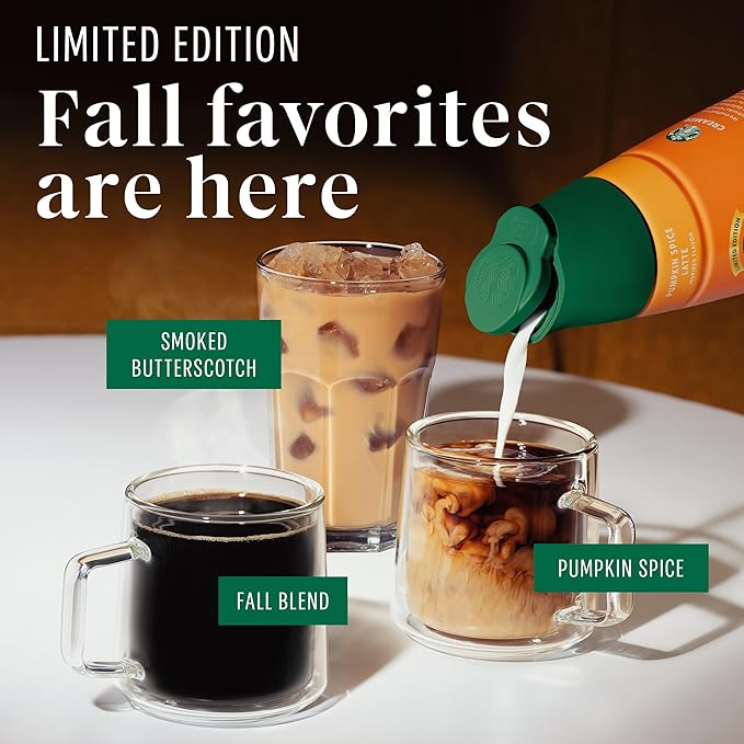 Starbucks K-Cup Coffee Pods, Smoked Butterscotch Flavored for Keurig Makers, 100% Arabica, Limited