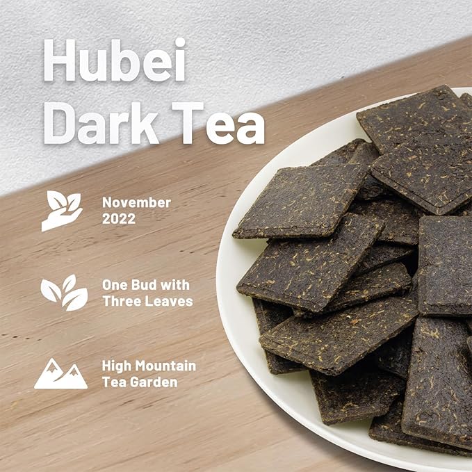 iTeaworld Chinese Dark Tea Sampler, Includes Aged Pu'erh, Liu Bao, Anhua, Hubei, 20 Packs with 20