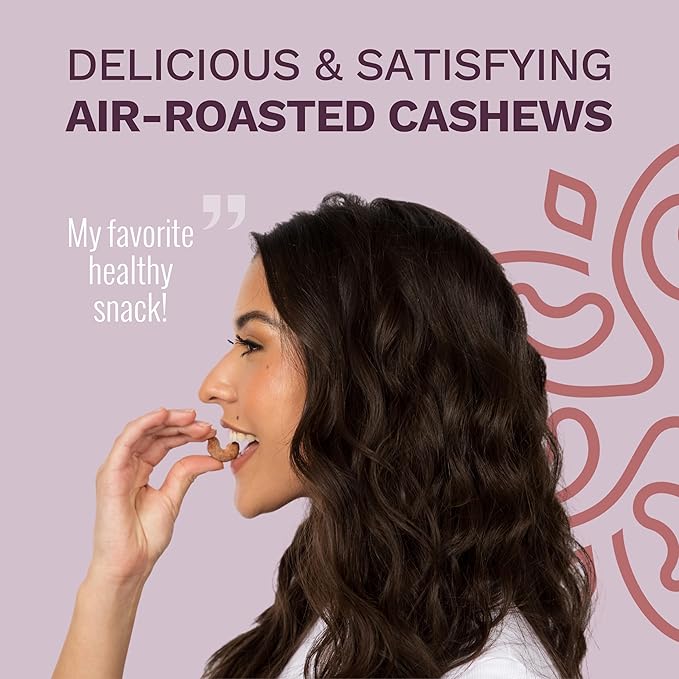 Cocoa Dusted Wrapped Whole Cashews by Karma Nuts, Lightly Sweetened, Air Roasted with Natural