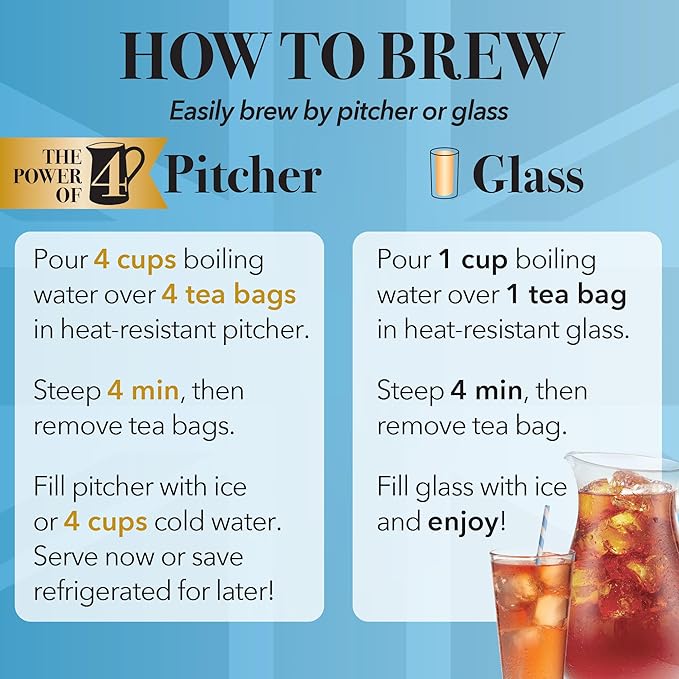 Twinings Strawberry & Raspberry Herbal Iced Tea, 72 Oversized Tea Bags, Makes 18 Pitchers or 144