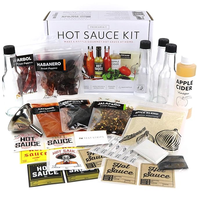 Millhouse Spice Co. Premium Hot Sauce Making Kit