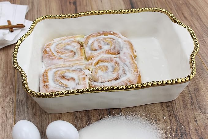 Pampa Bay Titanium Baking Dish (Rectangular, Golden Salerno)