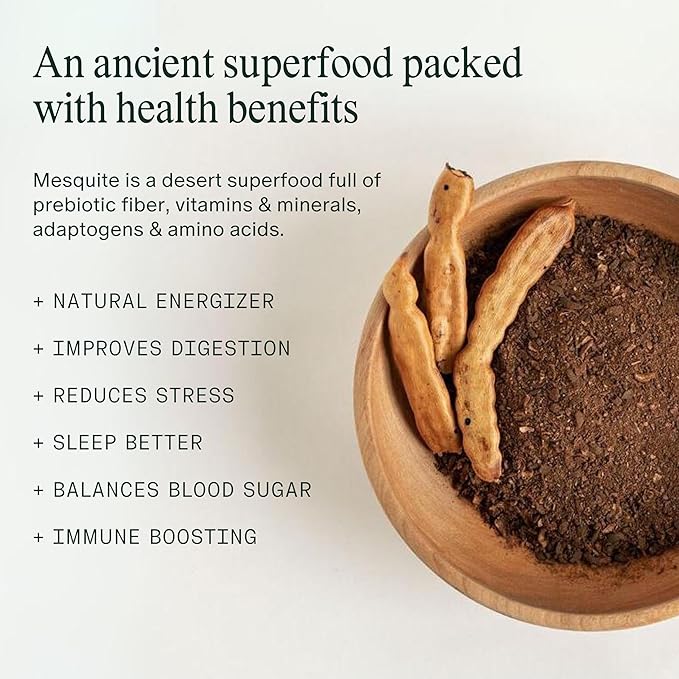 Kamana Caffeine Free Coffee Alternative - 100% Mesquite, Medium Roast Coffee Substitute - Smooth &